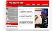 Tablet Screenshot of prinsupply.com